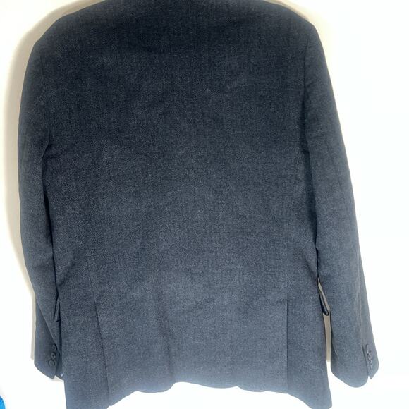 Gap Charcoal Size Small Sport Jacket Cotton/poly - Picture 5 of 9